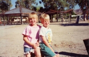 Joshua 178.jpg: 1994/06/15 Father's Day - Moabi - 1994